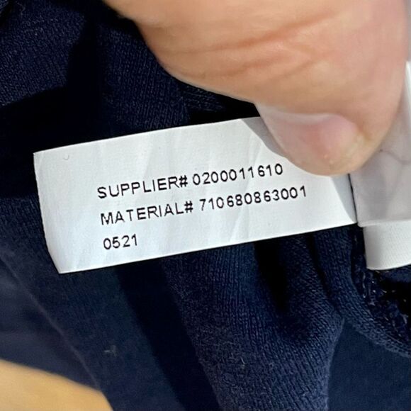 Polo by Ralph Lauren Navy 1/2 Zip Pullover Sweater. Size XXL. - Picture 7 of 8